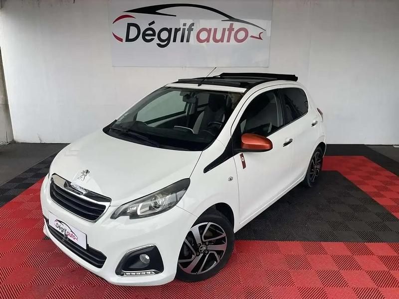 Blanc Utilisé 2016 Peugeot 108 Roland Garros Citadine | 6 990 € (Prix juste) - Image 1/4