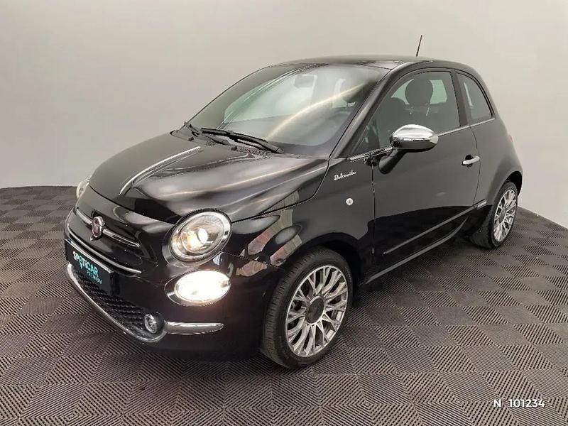Noir Utilisé 2022 Fiat 500 Dolcevita Citadine | 12 780 € (Prix juste) - Image 1/4
