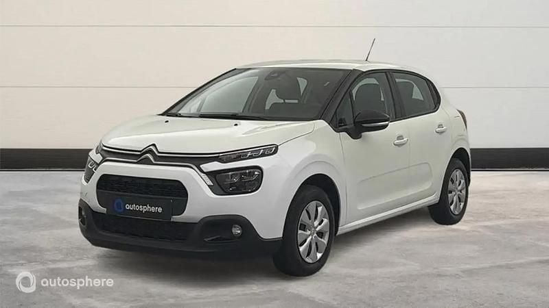 Blanc Utilisé 2022 Citroën C3 Business Class Citadine | 9 999 € (Bon prix) - Image 1/4