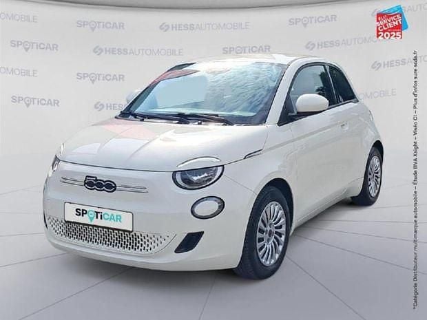 Blanc Utilisé 2023 Fiat 500e Action Citadine | 12 499 € (Bon prix) - Image 1/4