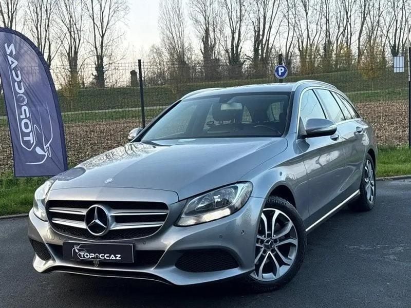 Gris Occasion 2015 Mercedes C200 Business Break | 11 490 € (Prix juste) - Image 1/4