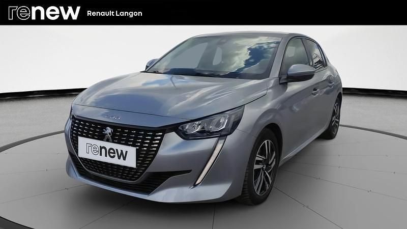 Gris Utilisé 2021 Peugeot 208 Allure Citadine | 11 490 € (Bon prix) - Image 1/4
