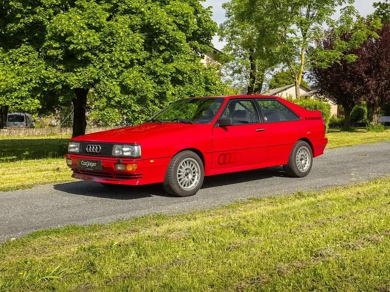 Rouge Occasion 1986 Audi Quattro Coupé | 67 000 € - Image 1/4
