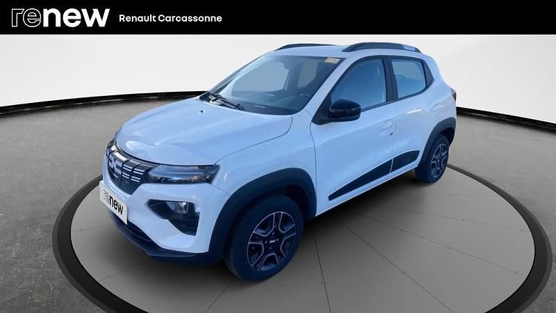 Blanc Utilisé 2023 Dacia Spring Essentiel Citadine | 9 590 € - Image 1/4