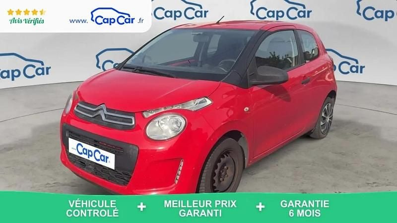 Rouge Utilisé 2017 Citroën C1 Feel Citadine | 5 490 € (Bon prix) - Image 1/4