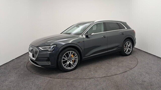 Gris manhattan métallisé Utilisé 2020 Audi e-tron Advanced SUV | 45 900 € (Prix cher) - Image 1/4