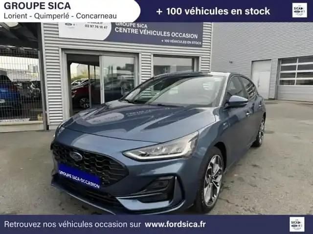 Bleu Occasion 2024 Ford Focus ST-Line Berline | 25 990 € (Prix cher) - Image 1/4