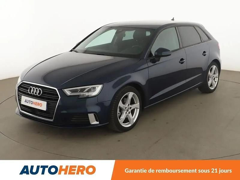 Bleu Utilisé 2018 Audi A3 Sportback Sport Citadine | 21 290 € (Prix juste) - Image 1/2
