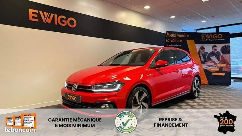 Rouge Occasion 2019 VW Polo GTI Citadine | 16 990 € (Super prix) - Image 1/4