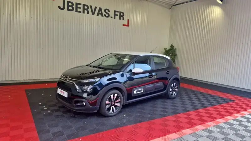 Noir Utilisé 2021 Citroën C3 Business Class Citadine | 11 690 € (Prix juste) - Image 1/4