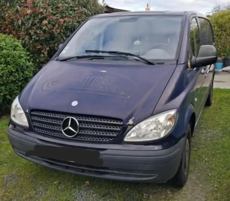 Bleu Occasion 2008 Mercedes Vito Van | 9 500 € - Image 1/4