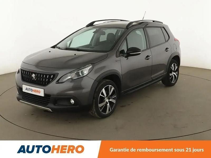 Gris Utilisé 2019 Peugeot 2008 GT-line SUV | 9 690 € (Super prix) - Image 1/2