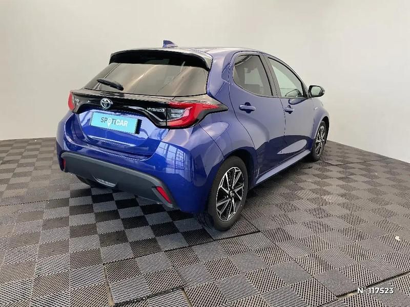 Occasion Toyota Yaris Hybrid Design 116 ch (85 kW) 2021 Bleu Citadine
