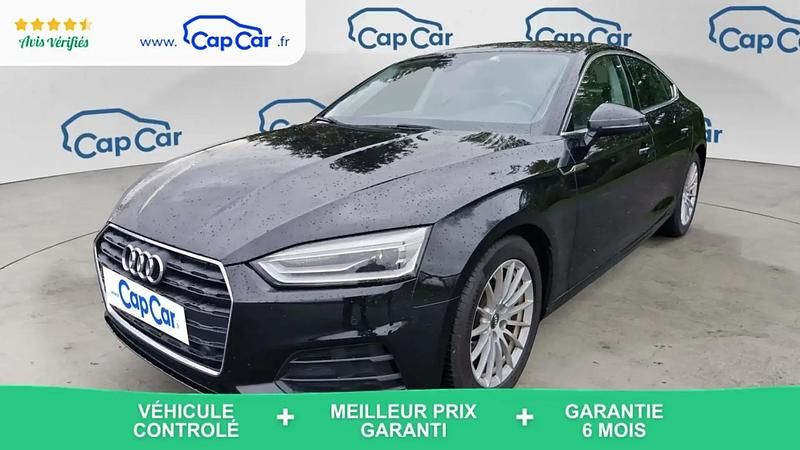Noir Occasion 2018 Audi A5 Business Berline | 20 490 € (Prix cher) - Image 1/4