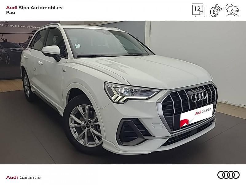 Blanc ibis Utilisé 2020 Audi Q3 S-Line SUV | 24 990 € (Bon prix) - Image 1/4