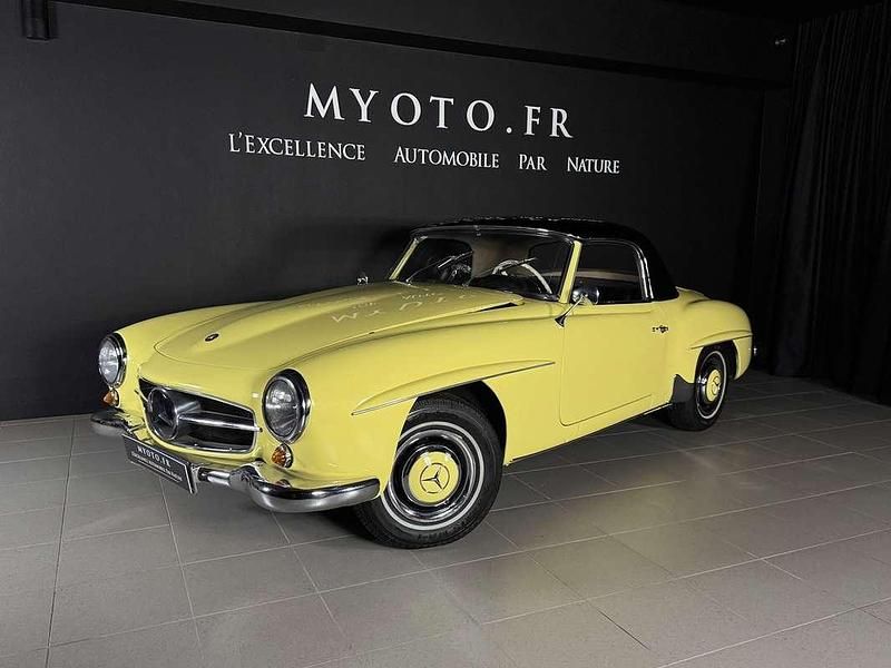 Occasion Mercedes 190 106 ch (77 kW) 1959 Jaune Berline