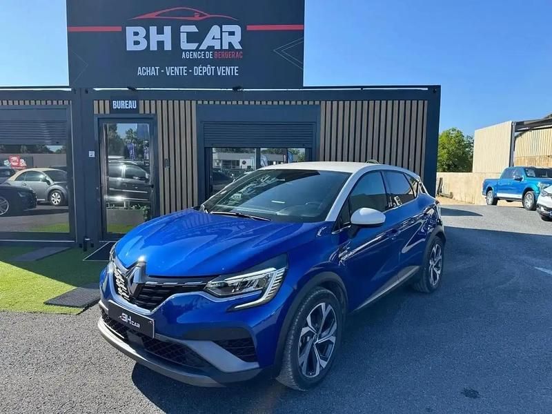 Bleu Utilisé 2021 Renault Captur RS Line SUV | 17 990 € (Prix juste) - Image 1/4