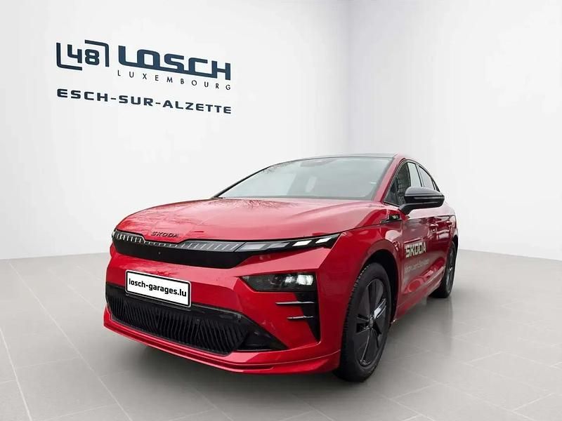 Rouge Occasion 2025 Skoda Enyaq iV RS SUV | 54 358 € (Prix cher) - Image 1/4
