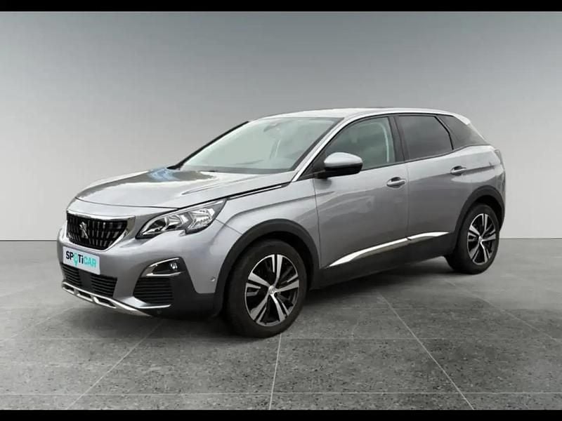 Gris Utilisé 2019 Peugeot 3008 Allure SUV | 14 990 € (Prix juste) - Image 1/4