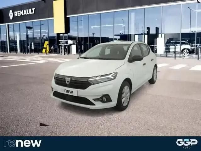 Blanc Occasion 2022 Dacia Sandero Essentiel Berline | 9 989 € (Super prix) - Image 1/4