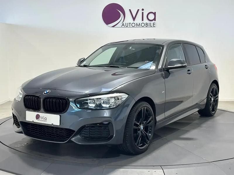 Gris Utilisé 2017 BMW 116 Sport Line Citadine | 15 990 € (Prix cher) - Image 1/4