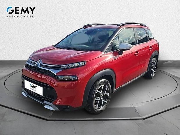 Rouge Utilisé 2022 Citroën C3 Aircross Shine SUV | 14 489 € (Prix juste) - Image 1/4