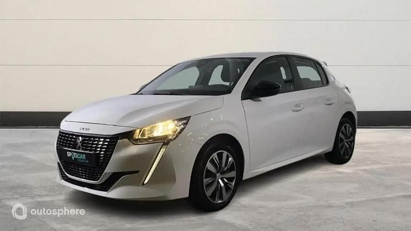 Blanc Occasion 2023 Peugeot 208 Active Citadine | 15 490 € (Prix juste) - Image 1/4