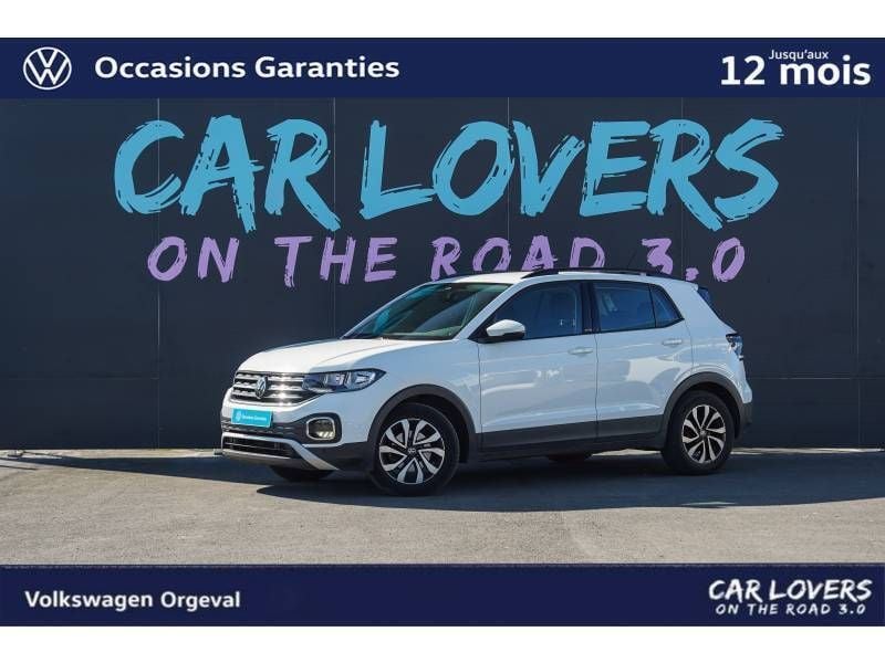 Blanc Utilisé 2021 VW T-Cross Active SUV | 16 990 € (Prix juste) - Image 1/3