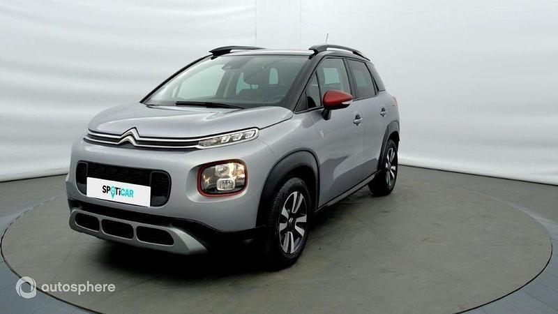 Gris Utilisé 2021 Citroën C3 Aircross PureTech SUV | 14 566 € (Prix juste) - Image 1/4