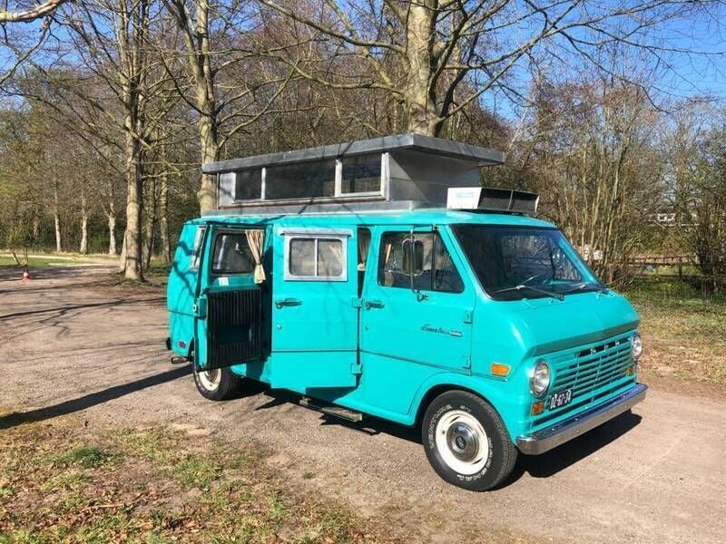 Bleu Utilisé 1969 Ford Econoline Van | 16 800 € - Image 1/4
