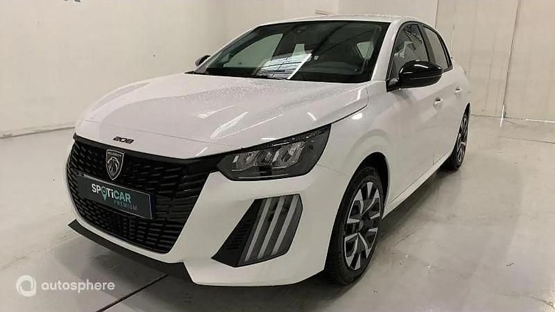 Blanc Utilisé 2024 Peugeot 208 Style Citadine | 20 800 € (Prix assez cher) - Image 1/4