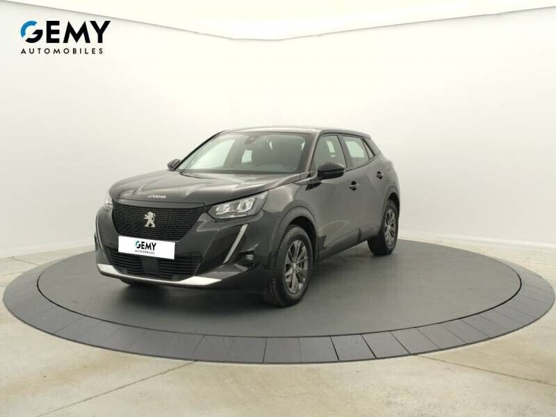 Noir Utilisé 2021 Peugeot e-2008 Business-Line SUV | 16 790 € (Prix juste) - Image 1/4