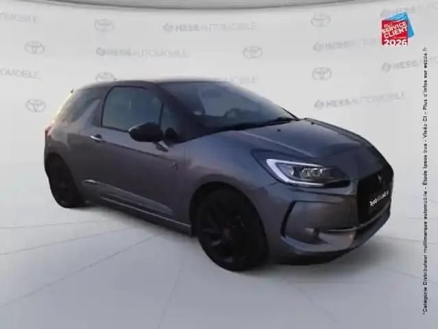 Occasion DS Automobiles DS3 Performance 110 ch (80 kW) 2019 Gris aluminium (m)  toit noir onyx Berline
