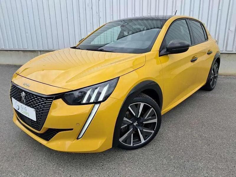 Jaune Utilisé 2020 Peugeot 208 GT-line Citadine | 13 990 € (Prix juste) - Image 1/4