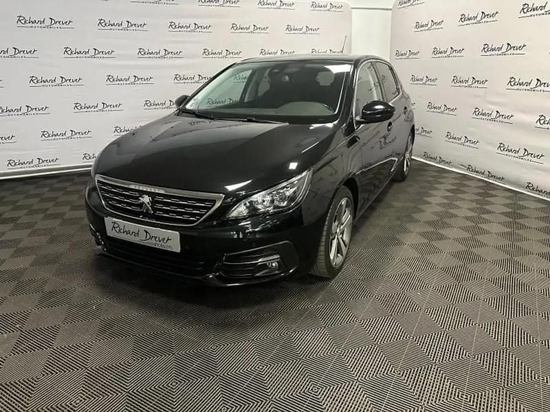 Noir Utilisé 2018 Peugeot 308 Allure Berline | 12 990 € (Bon prix) - Image 1/4