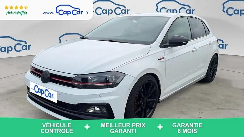 Blanc Occasion 2018 VW Polo GTI Citadine | 19 490 € (Prix juste) - Image 1/4