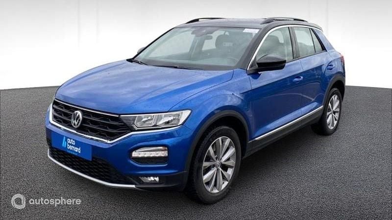 Bleu Utilisé 2018 VW T-Roc LOUNGE SUV | 16 918 € (Prix juste) - Image 1/4
