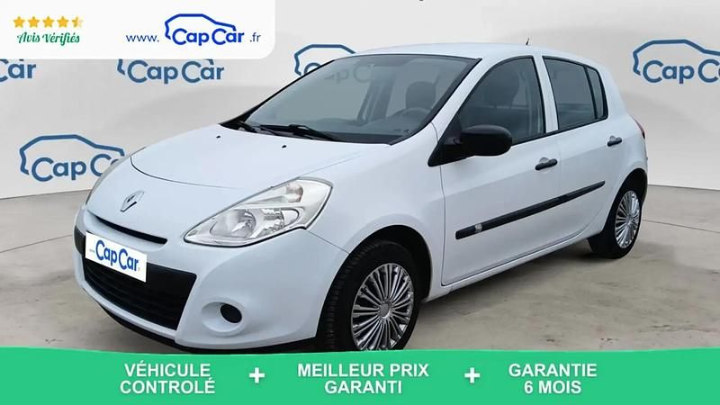 Blanc Occasion 2012 Renault Clio III Authentique Berline | 5 490 € (Prix juste) - Image 1/4
