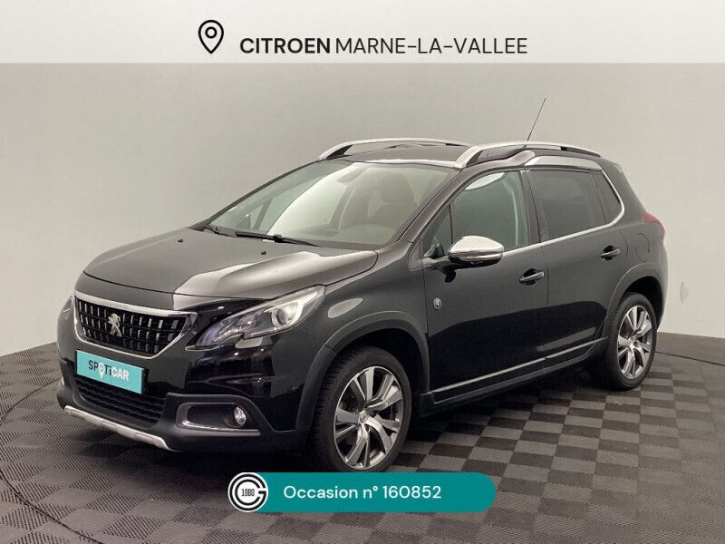 Noir Utilisé 2018 Peugeot 2008 Crossway SUV | 9 990 € (Prix juste) - Image 1/4