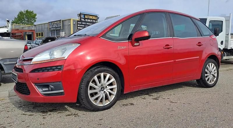 Rouge Utilisé 2010 Citroën C4 Picasso Monospace | 4 490 € (Bon prix) - Image 1/4