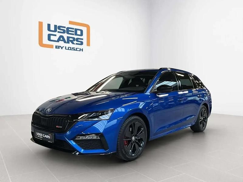 Bleu Utilisé 2024 Skoda Octavia RS Break | 39 476 € (Prix juste) - Image 1/4