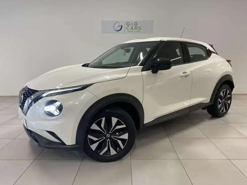Blanc Utilisé 2022 Nissan Juke SUV | 16 990 € (Prix juste) - Image 1/4