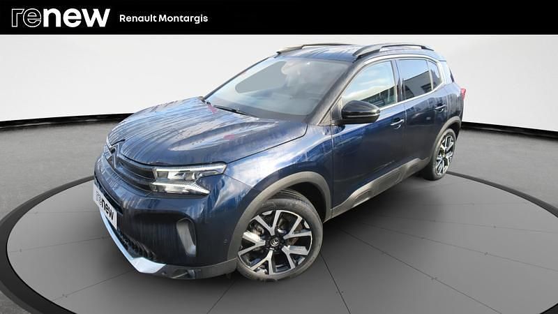Bleu Utilisé 2022 Citroën C5 Aircross PureTech SUV | 20 990 € - Image 1/4
