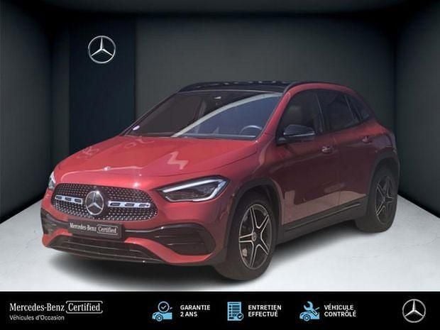 Rouge Utilisé 2022 Mercedes GLA200 AMG line SUV | 34 990 € (Bon prix) - Image 1/4