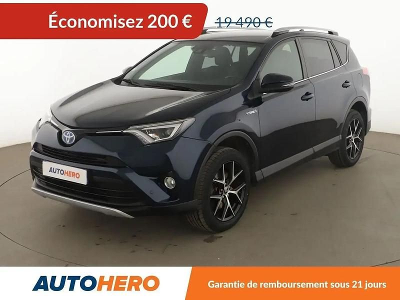Bleu Utilisé 2016 Toyota RAV4 Hybrid Design SUV | 19 290 € (Prix juste) - Image 1/2