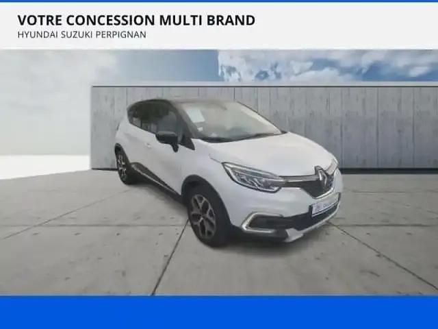 Blanc Occasion 2019 Renault Captur Intens SUV | 13 890 € (Prix juste) - Image 1/4