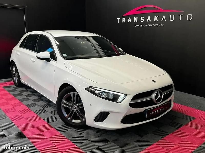 Blanc Occasion 2018 Mercedes A180 Style Berline | 16 490 € (Prix assez cher) - Image 1/4