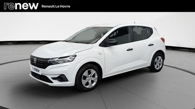 Blanc Utilisé 2022 Dacia Sandero Essentiel Citadine | 12 790 € (Bon prix) - Image 1/4