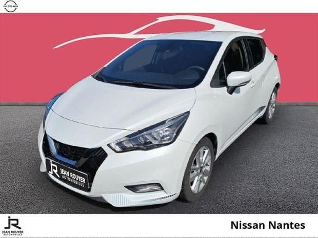 Blanc Utilisé 2020 Nissan Micra Citadine | 11 990 € (Prix juste) - Image 1/4
