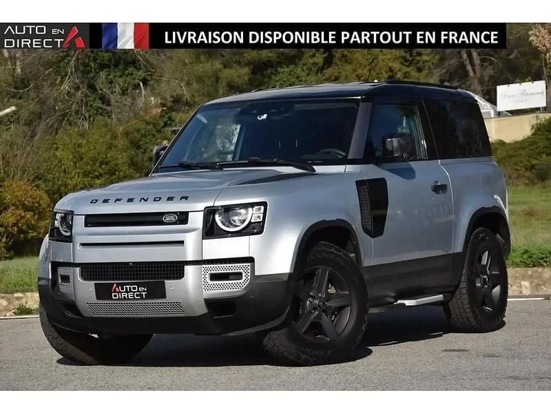 Gris Occasion 2021 Land Rover Defender SUV | 44 900 € (Prix juste) - Image 1/4